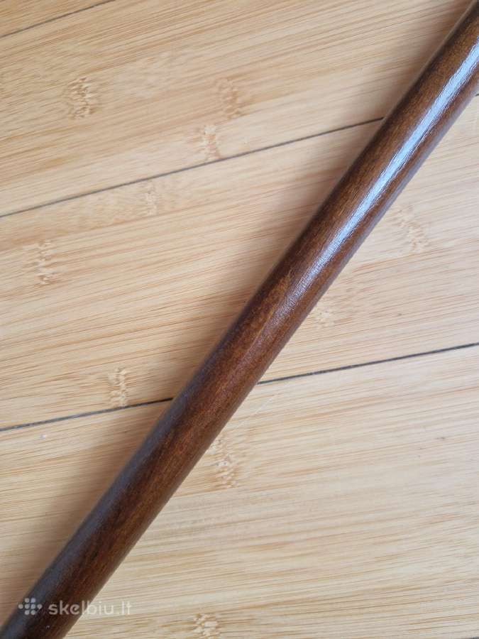 Medinė vaikščiojimo lazdailgis 86 cm - nuotraukos Nr. 6
