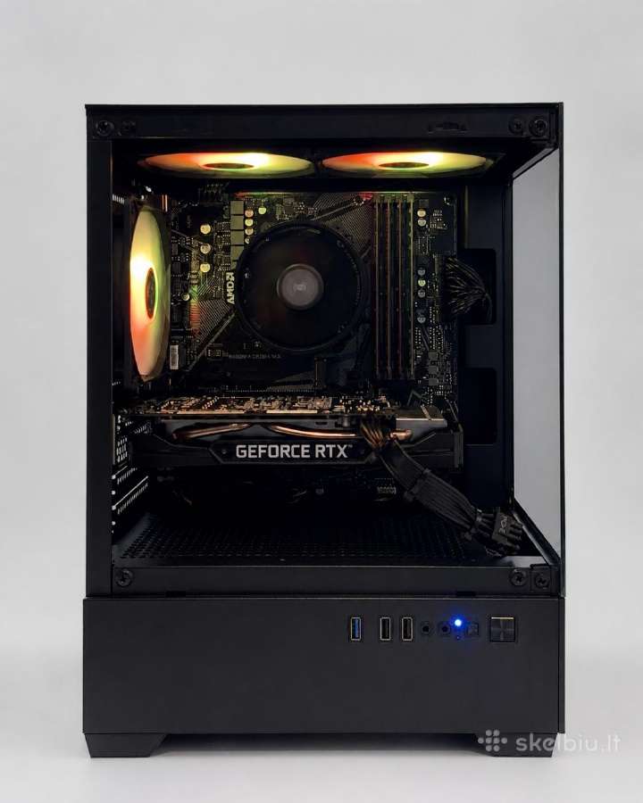 Rtx 2060 super 8g, Ryzen 5, 16gb RAM Garantija, Sf - nuotraukos Nr. 2