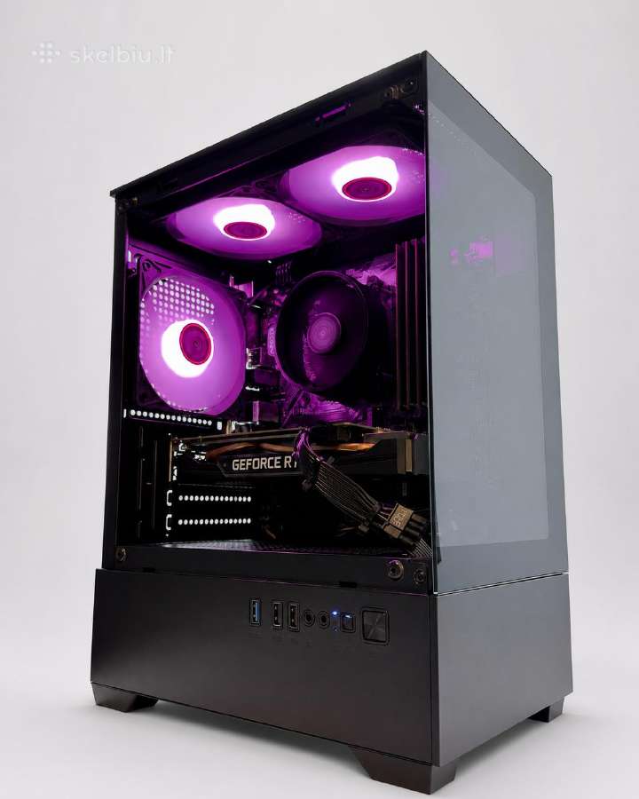 Rtx 2060 super 8g, Ryzen 5, 16gb RAM Garantija, Sf - nuotraukos Nr. 5