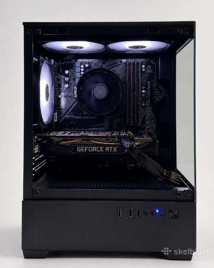 Rtx 2060 super 8g, Ryzen 5, 16gb RAM Garantija, Sf - nuotraukos Nr. 11