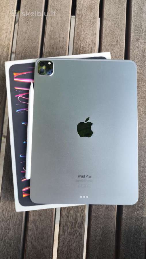Apple iPad Pro 11" M2 (128 GB) + Apple Pencil 2 - nuotraukos Nr. 2