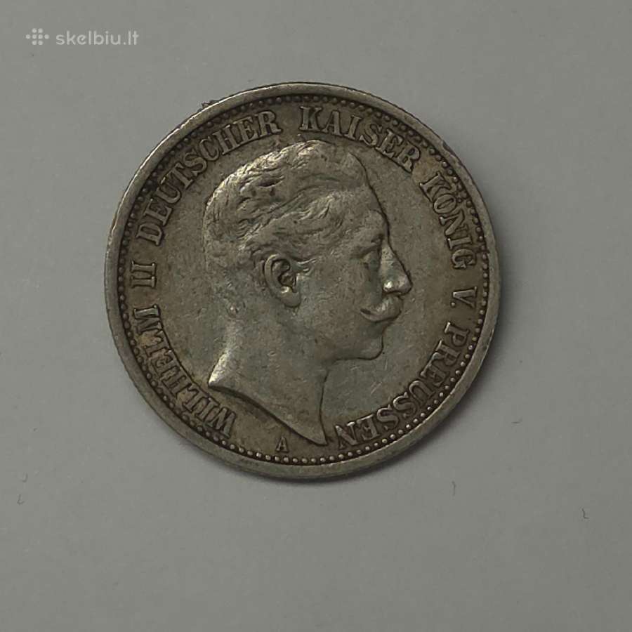 Prūsija, 2 Markės (1906 m., Vilhelmas II) - nuotraukos Nr. 5