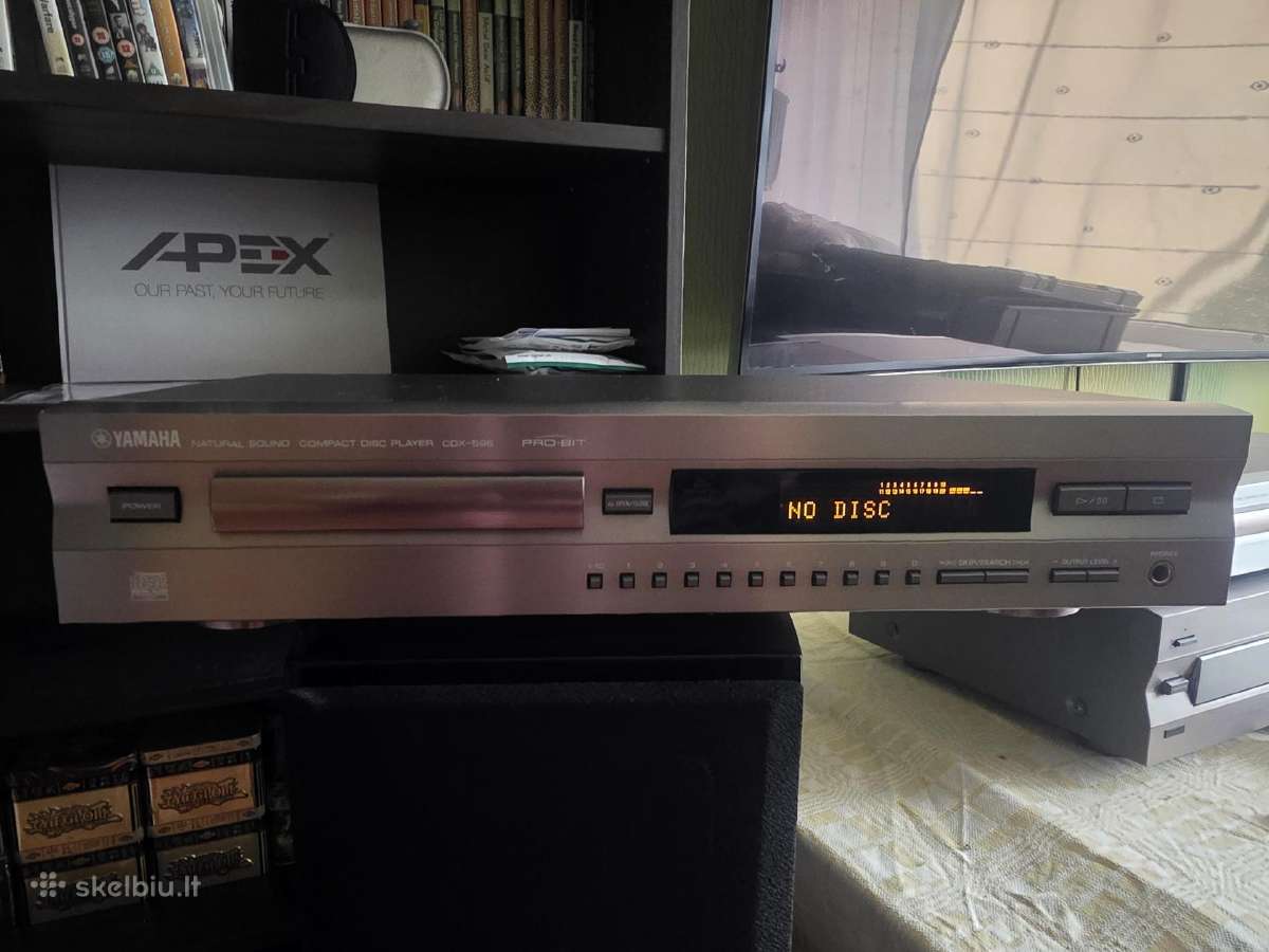 CD grotuvas Yamaha Cdx-596 (pro-bit, CD-text) - nuotraukos Nr. 2