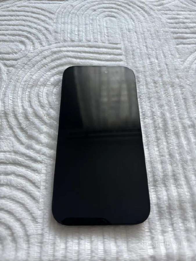 iPhone 14 pro 256gb black su dokumentais - nuotraukos Nr. 2