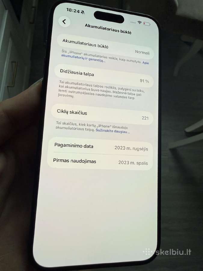iPhone 15 Promax 512gb - nuotraukos Nr. 3