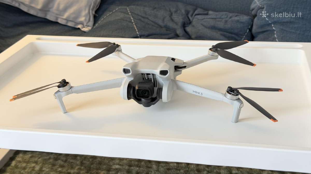 Dji Mini 3 dronas+3 baterijos+priedai - nuotraukos Nr. 3