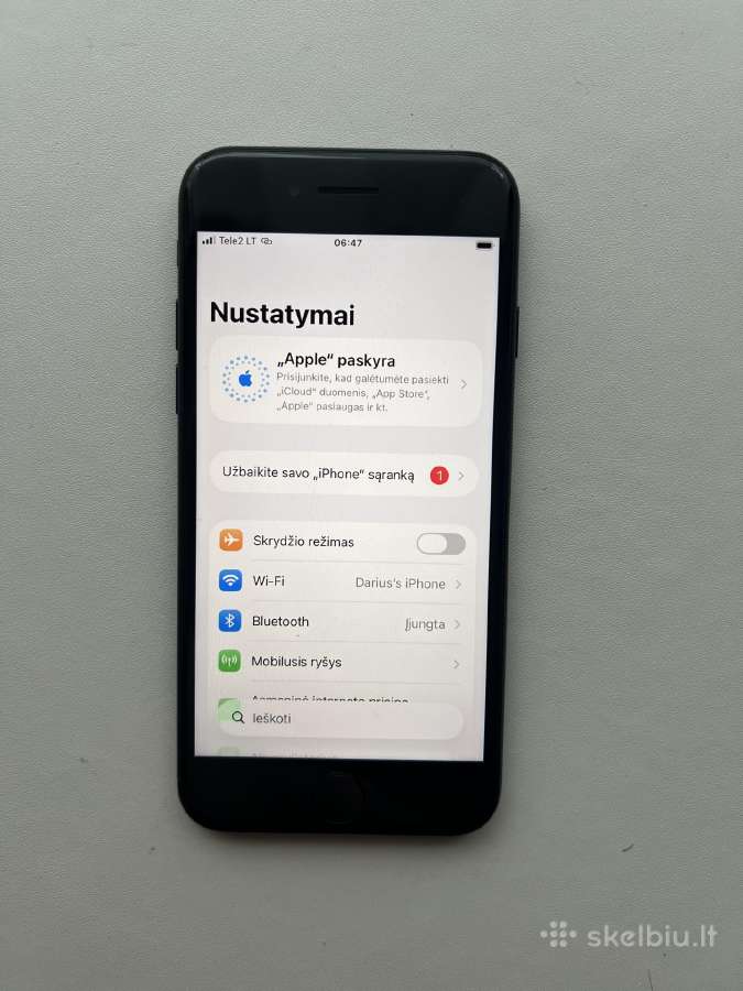 iPhone Se 2022 - nuotraukos Nr. 8