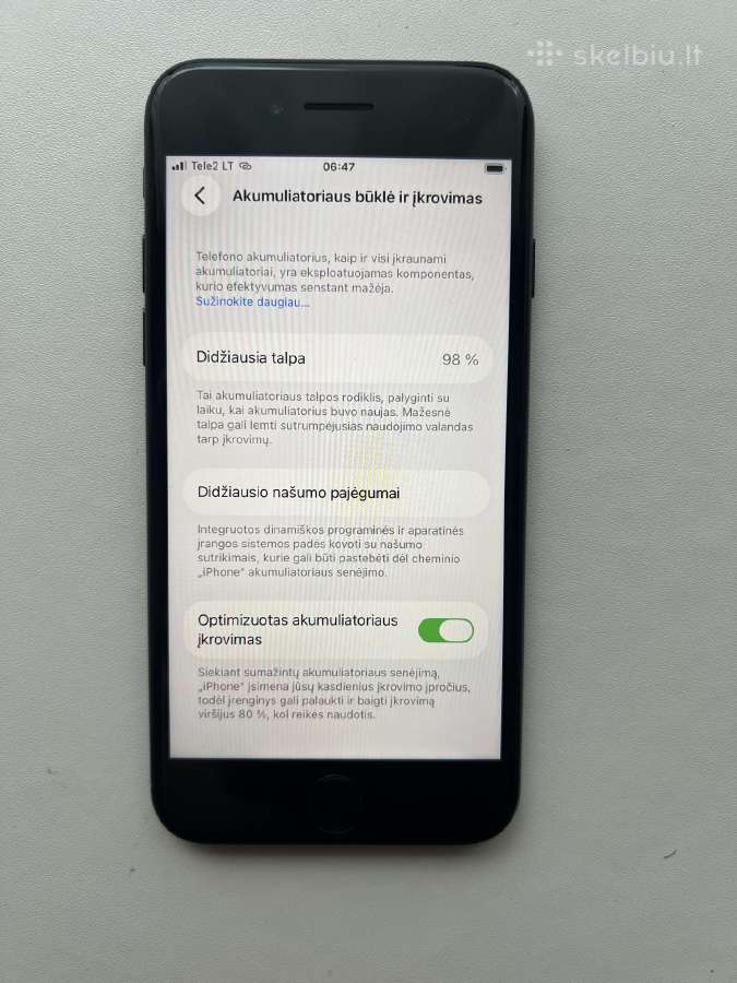 iPhone Se 2022 - nuotraukos Nr. 10