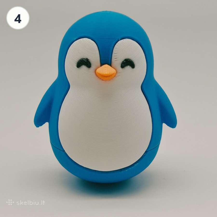 Rolly-polly Svyruojantis Pingvinukas - nuotraukos Nr. 5