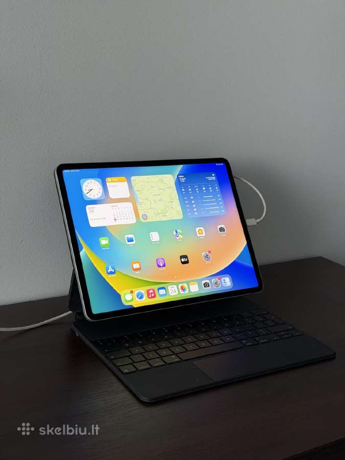 iPad Pro 12.9" (6 gen, M2) 1 TB + Magic keyboard - nuotraukos Nr. 5