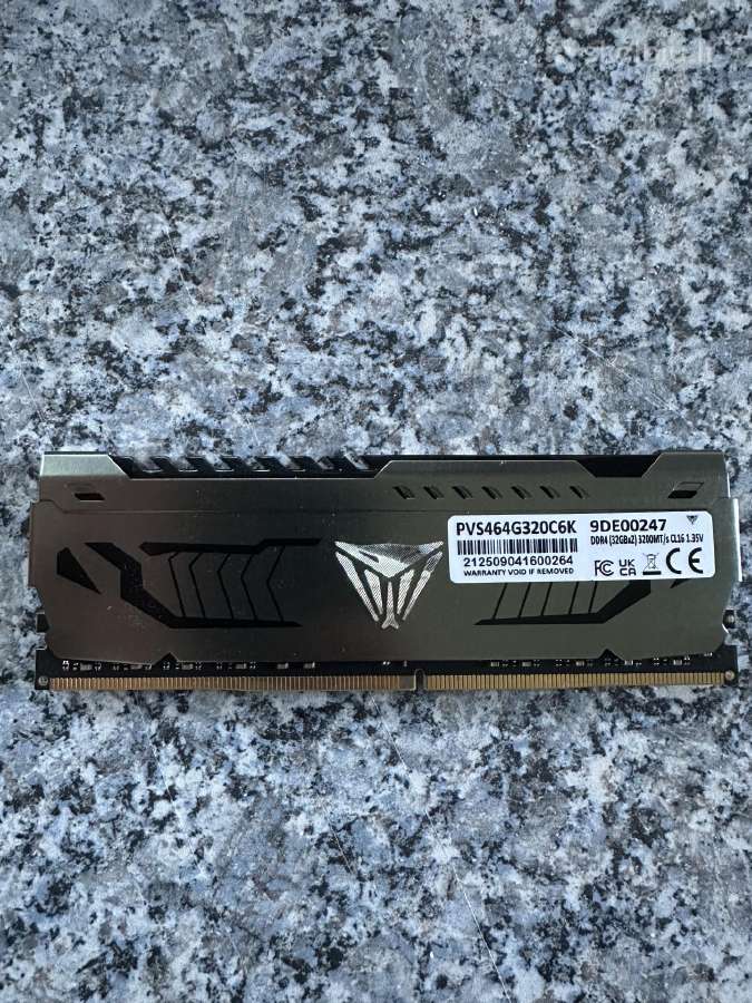 Patriot Viper Steel 32 Ddr4 3200mhz Cl16 - nuotraukos Nr. 2