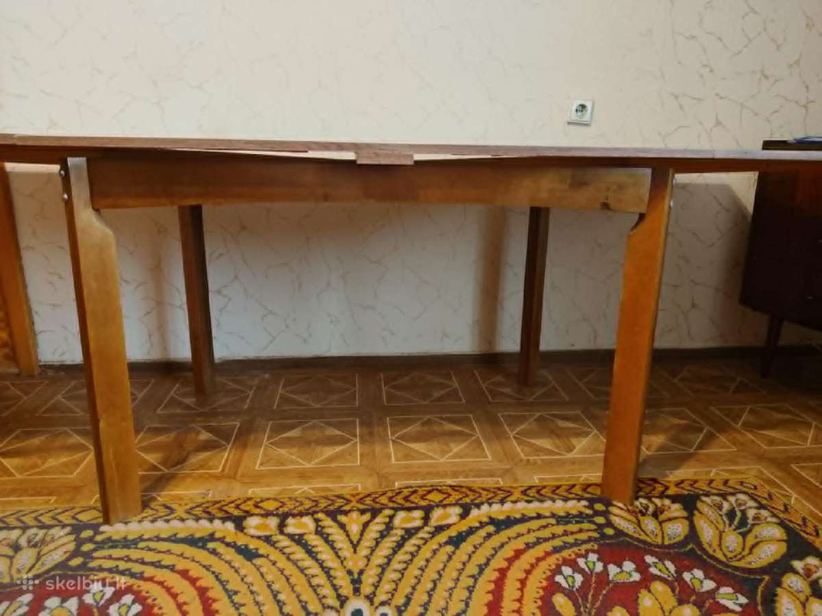 Prailginamas stalas su 6 kėdėmis - nuotraukos Nr. 10