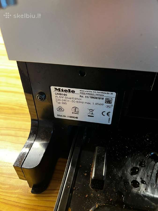 Miele Cm 6160 automatinis kavos aparatas - nuotraukos Nr. 8