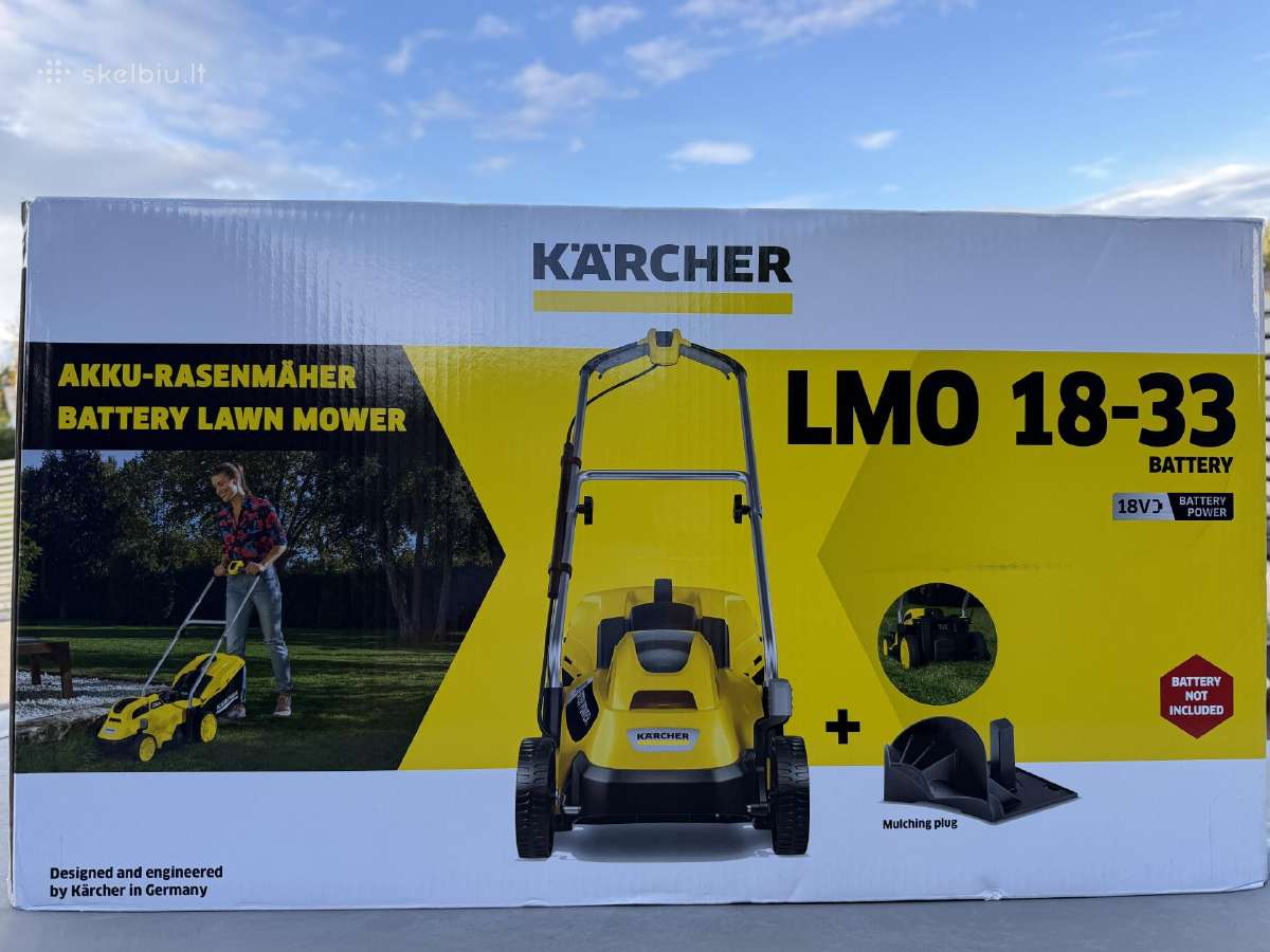 Akumuliatorinė Vejapjovė Lmo 18-33 Battery - nuotraukos Nr. 3