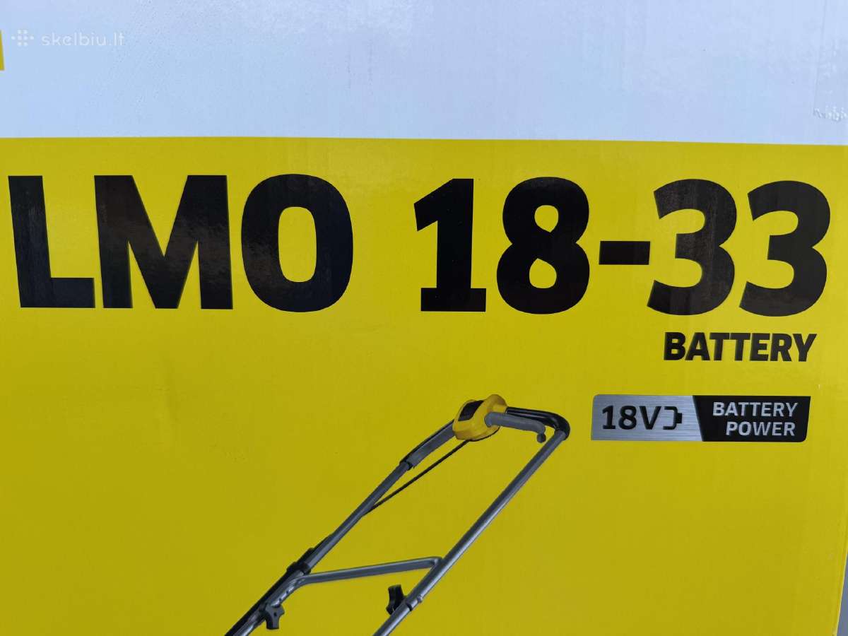 Akumuliatorinė Vejapjovė Lmo 18-33 Battery - nuotraukos Nr. 4