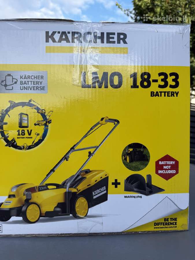 Akumuliatorinė Vejapjovė Lmo 18-33 Battery - nuotraukos Nr. 5