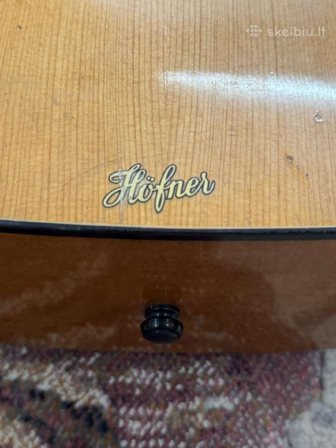 Hofner klasikinė gitara - nuotraukos Nr. 6