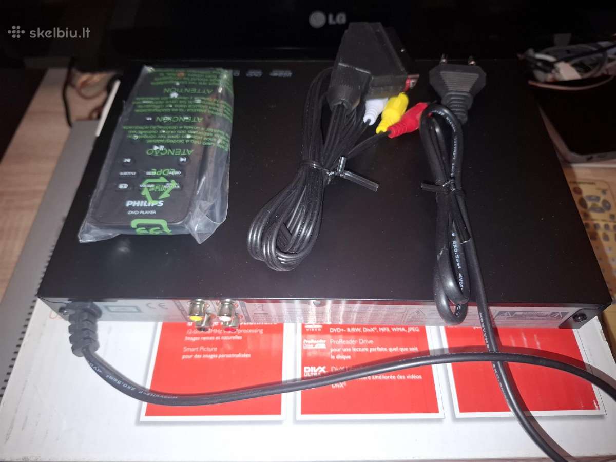 Dvd player Philips Dvp2850/58 su Usb 2.0 - nuotraukos Nr. 3