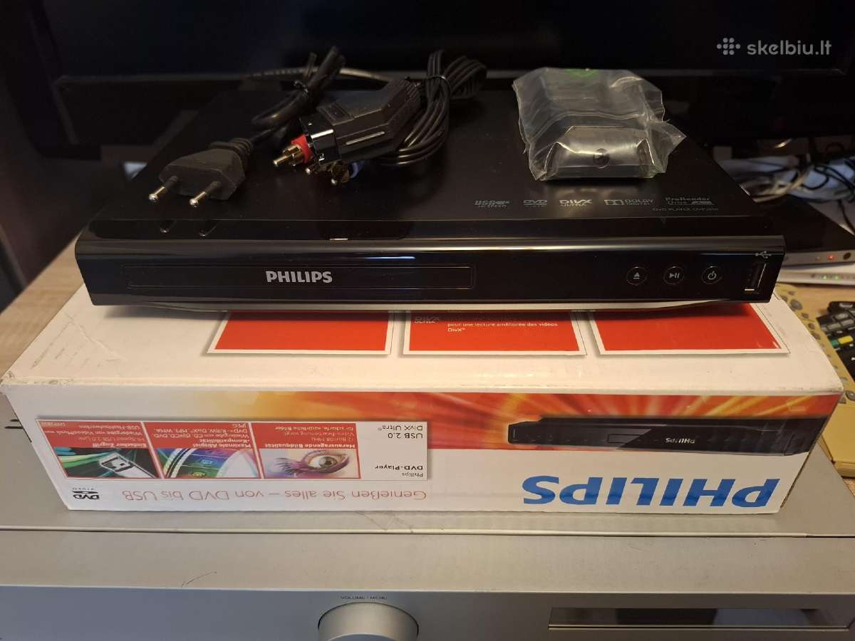 Dvd player Philips Dvp2850/58 su Usb 2.0 - nuotraukos Nr. 5