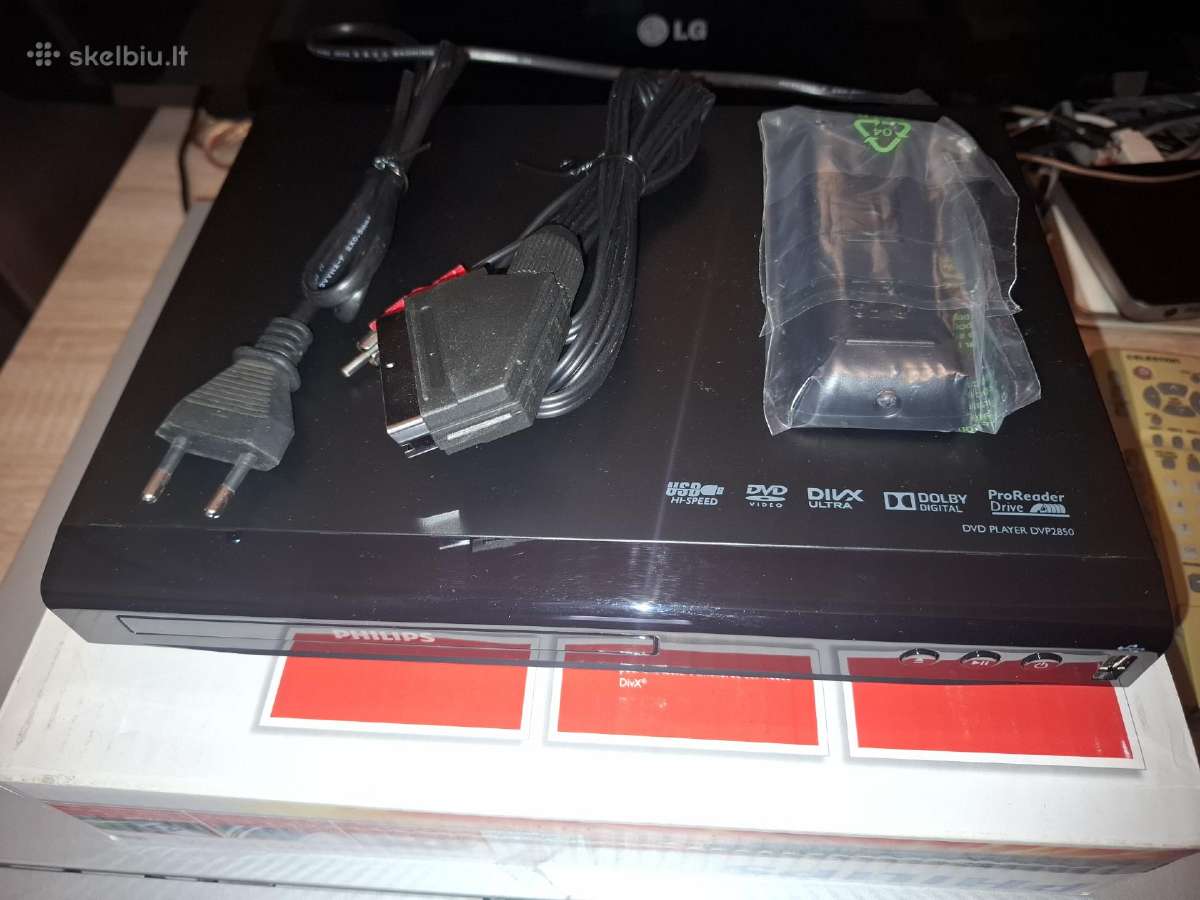 Dvd player Philips Dvp2850/58 su Usb 2.0 - nuotraukos Nr. 7
