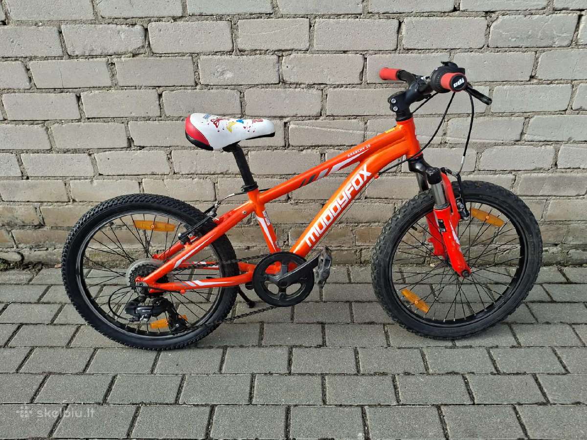20 colių dviratukas. 5-8 metų vaikams. - nuotraukos Nr. 11