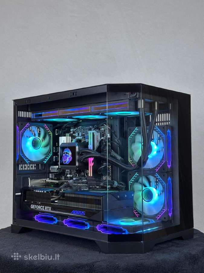 Naujas rtx 5070 Ryzen 7 x3d 2tb SSD 32gb RAM - nuotraukos Nr. 2