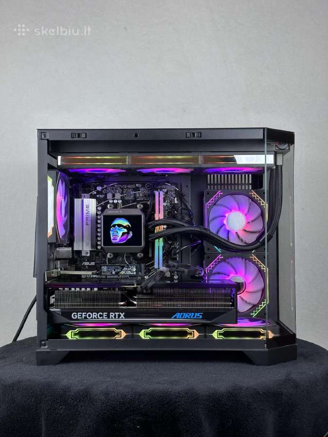 Naujas rtx 5070 Ryzen 7 x3d 2tb SSD 32gb RAM - nuotraukos Nr. 4