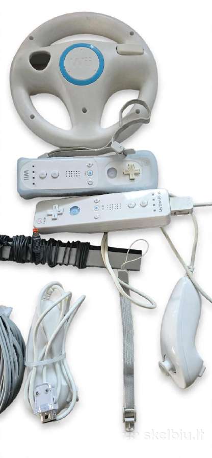 Parduodamas Nintendo Wii žaidimų konsolė - Pilnas - nuotraukos Nr. 3