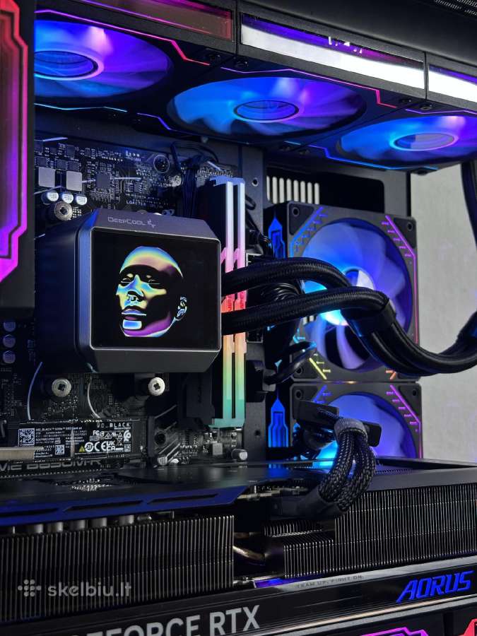 Naujas rtx 5070 Ryzen 7 x3d 2tb SSD 32gb RAM - nuotraukos Nr. 10