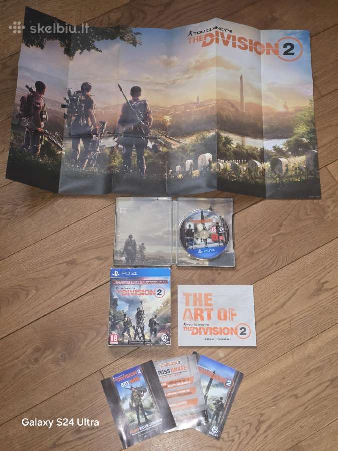 The Division 2 Steelbook Edition Playstation 4 - nuotraukos Nr. 2
