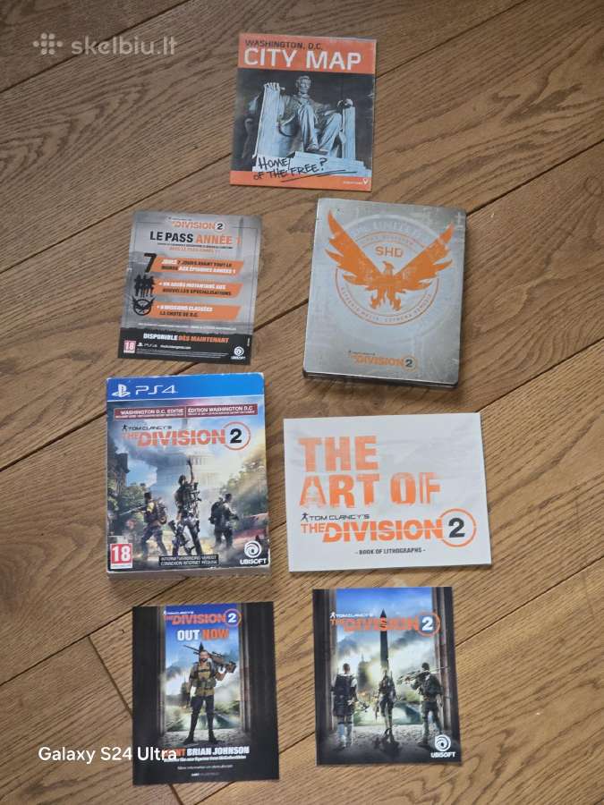 The Division 2 Steelbook Edition Playstation 4 - nuotraukos Nr. 3