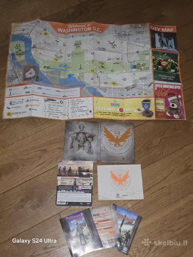 The Division 2 Steelbook Edition Playstation 4 - nuotraukos Nr. 4