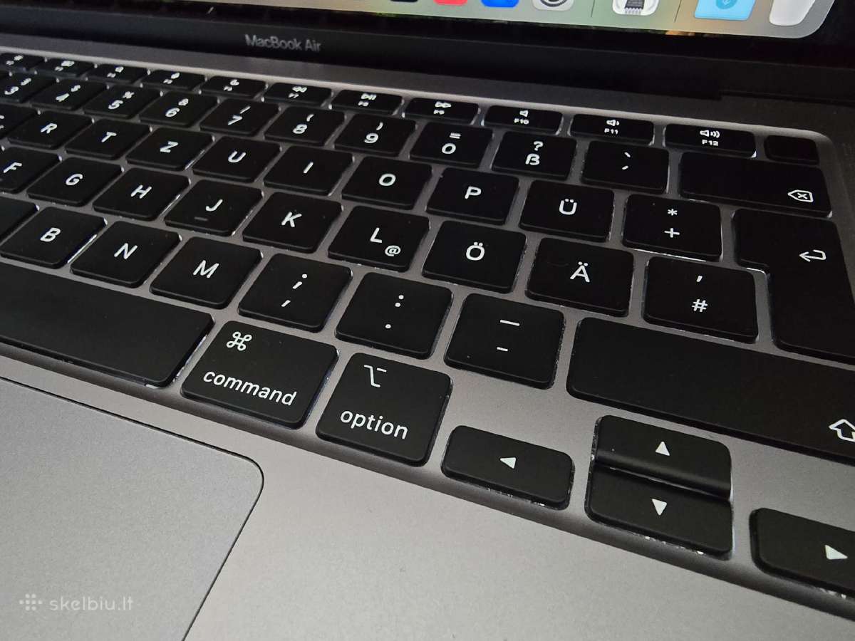 Apple MacBook Air A2337 su M1 procesoriumi - nuotraukos Nr. 3