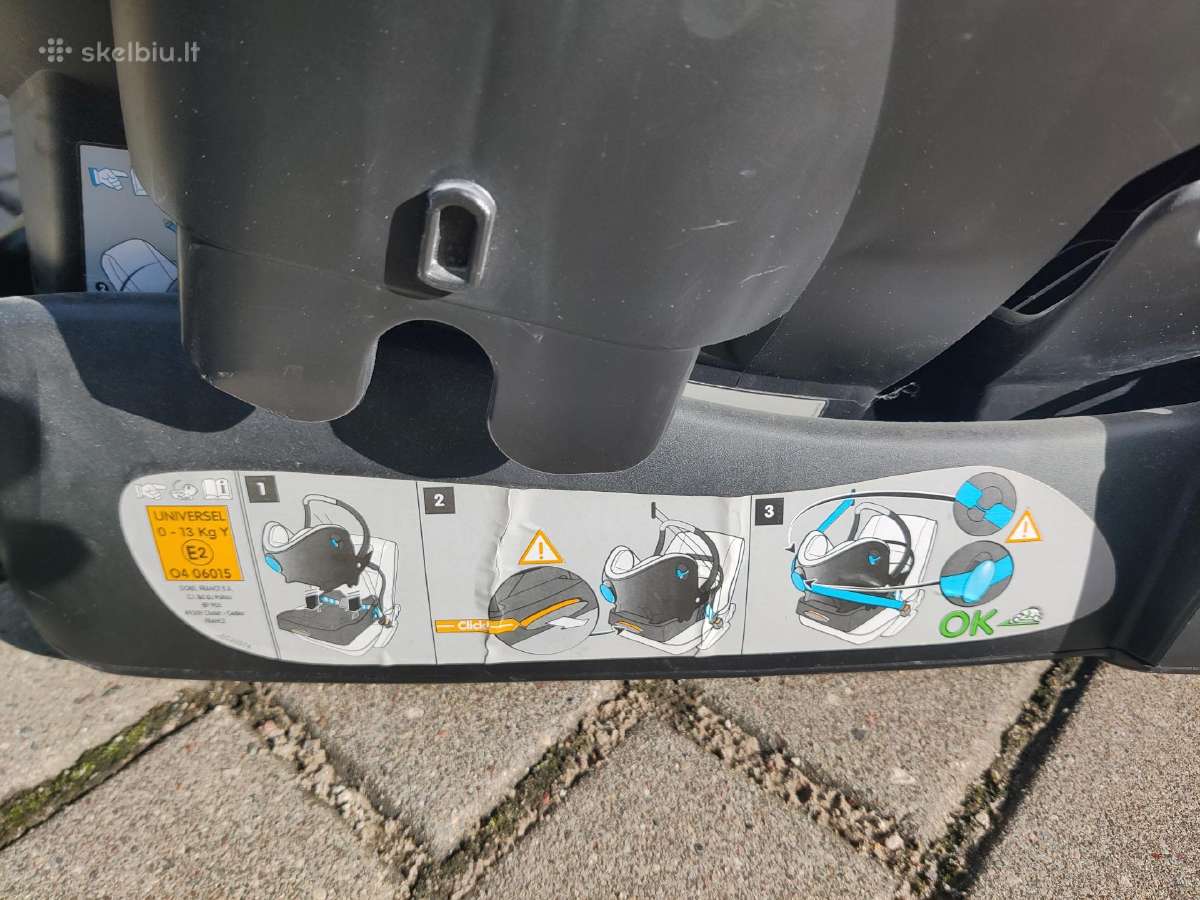 0–13 kg automobilinė kėdutė su baze bb Confort - nuotraukos Nr. 5