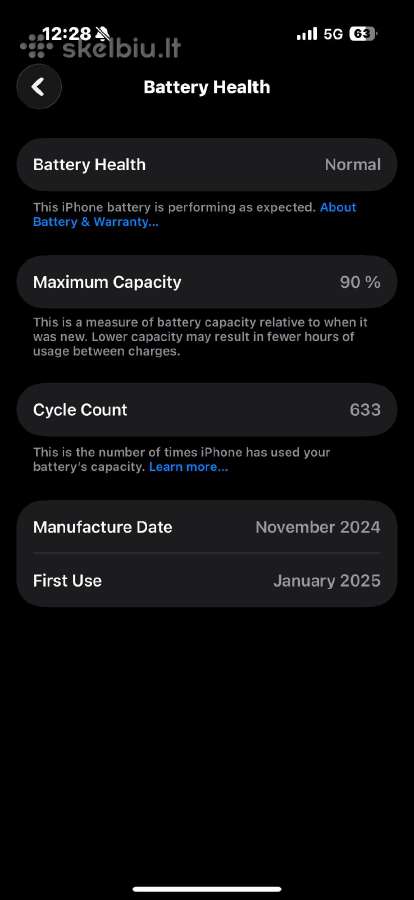 iPhone 16 pro - nuotraukos Nr. 4