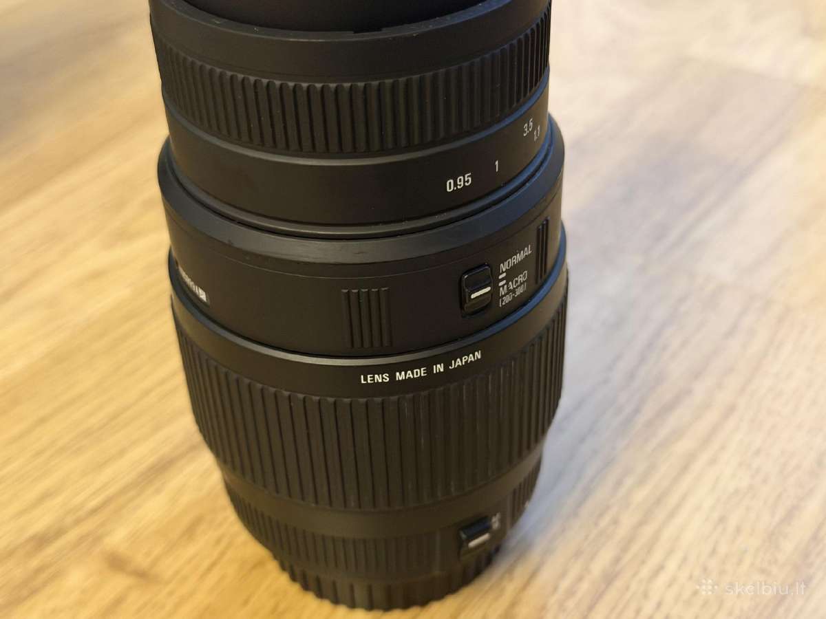 Sigma Dg 70–300mm 1:4–5.6 - Canon Ef objektyvas - nuotraukos Nr. 5
