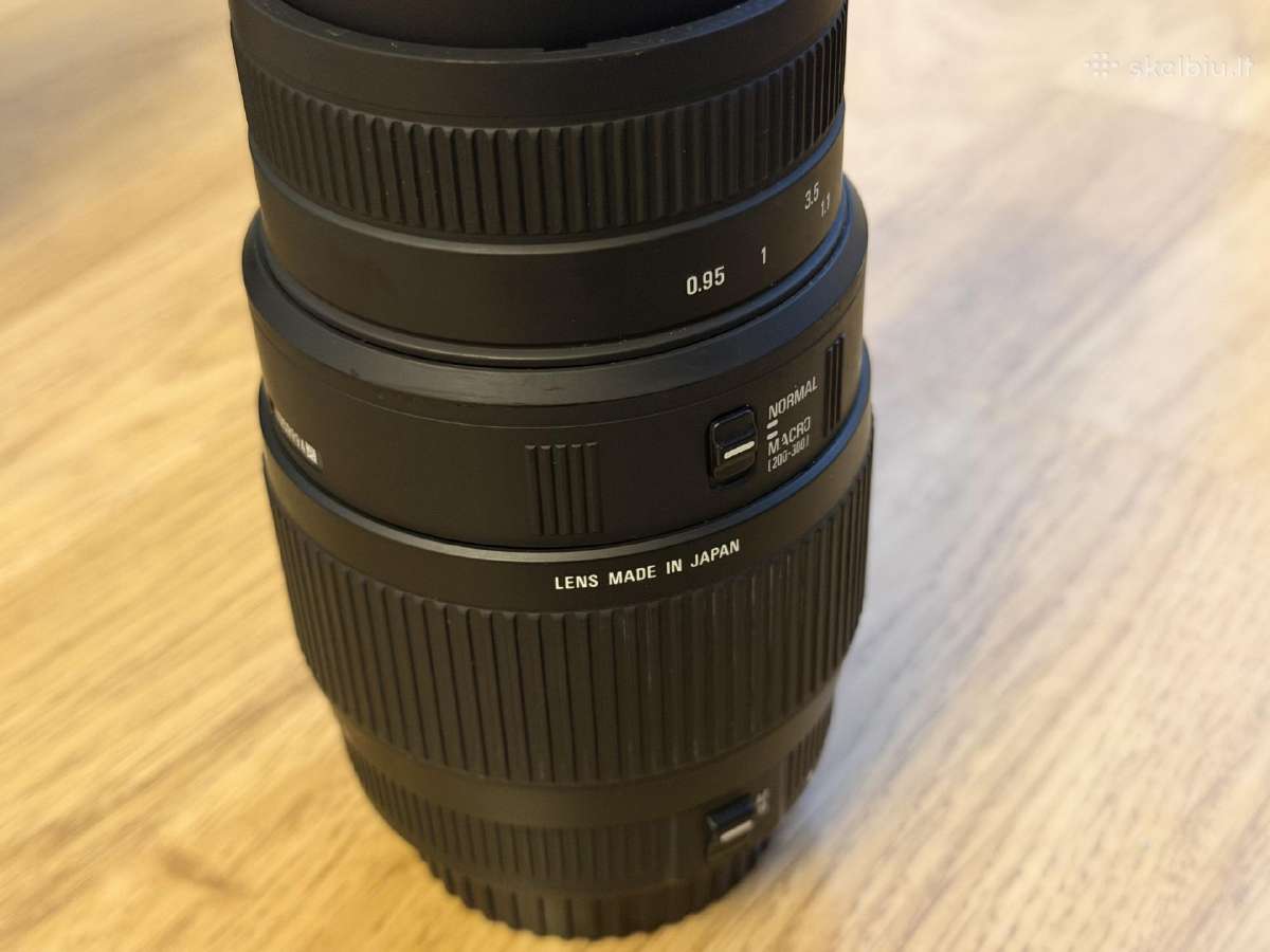 Sigma Dg 70–300mm 1:4–5.6 - Canon Ef objektyvas - nuotraukos Nr. 6