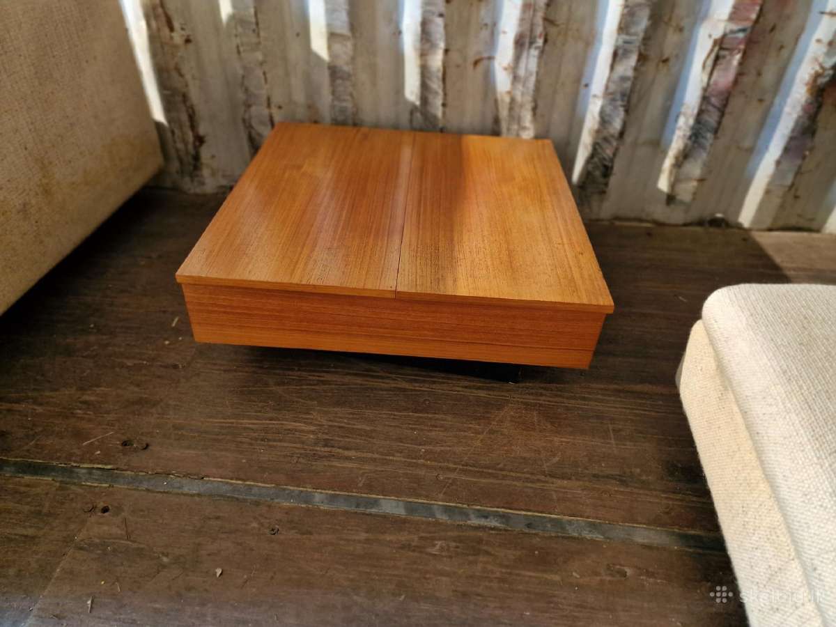 Vintažinė mid century trijų dalių modulinė sofa - nuotraukos Nr. 13