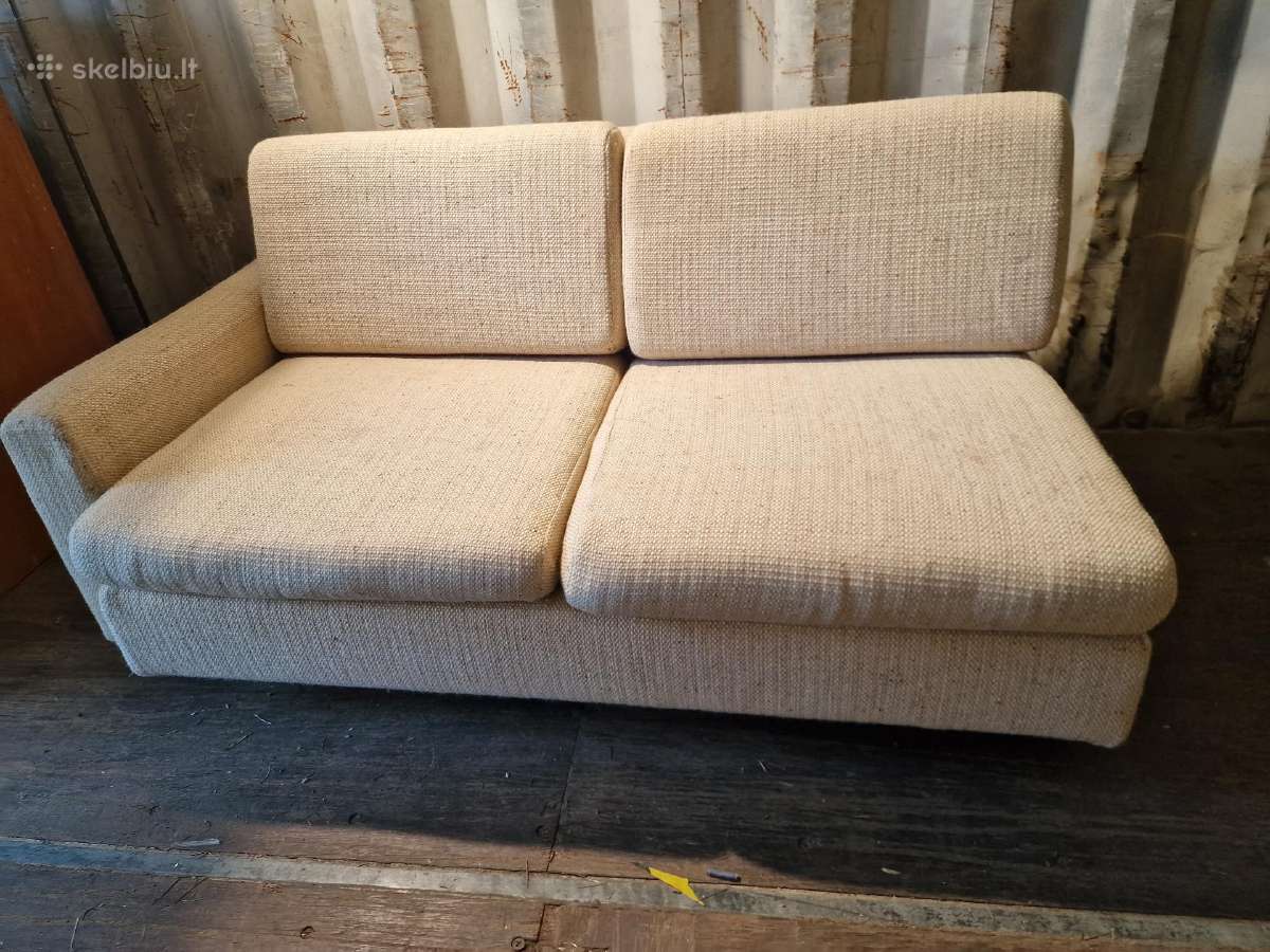 Vintažinė mid century trijų dalių modulinė sofa - nuotraukos Nr. 35