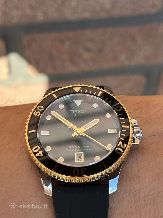 Naujas Tissot Seastar Quartz 40mm - nuotraukos Nr. 2