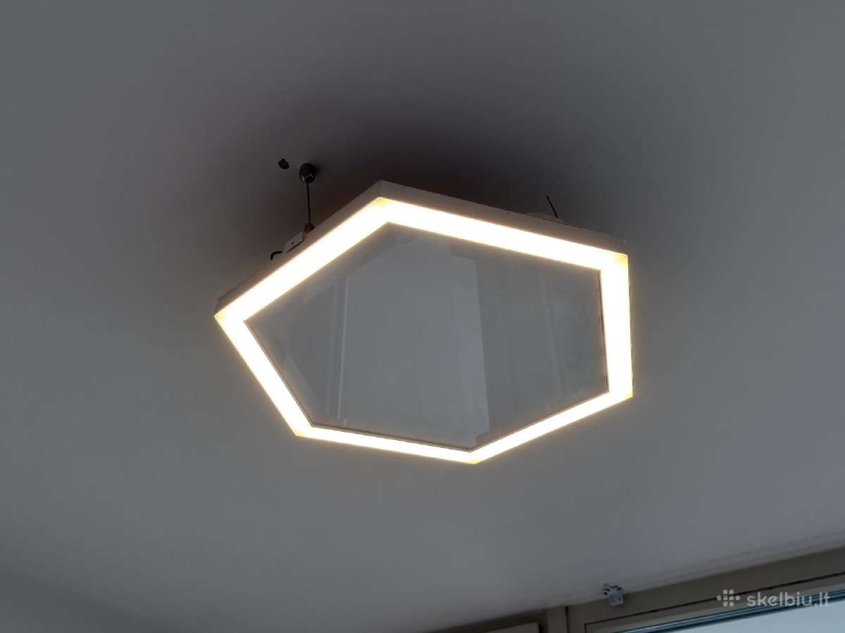 LED šviestuvai su pulteliu ir dimmeriu, 3 vnt. - nuotraukos Nr. 9