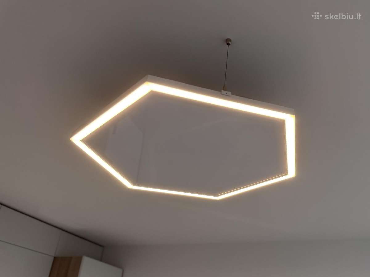 LED šviestuvai su pulteliu ir dimmeriu, 3 vnt. - nuotraukos Nr. 5