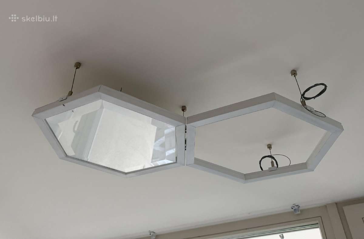 LED šviestuvai su pulteliu ir dimmeriu, 3 vnt. - nuotraukos Nr. 4
