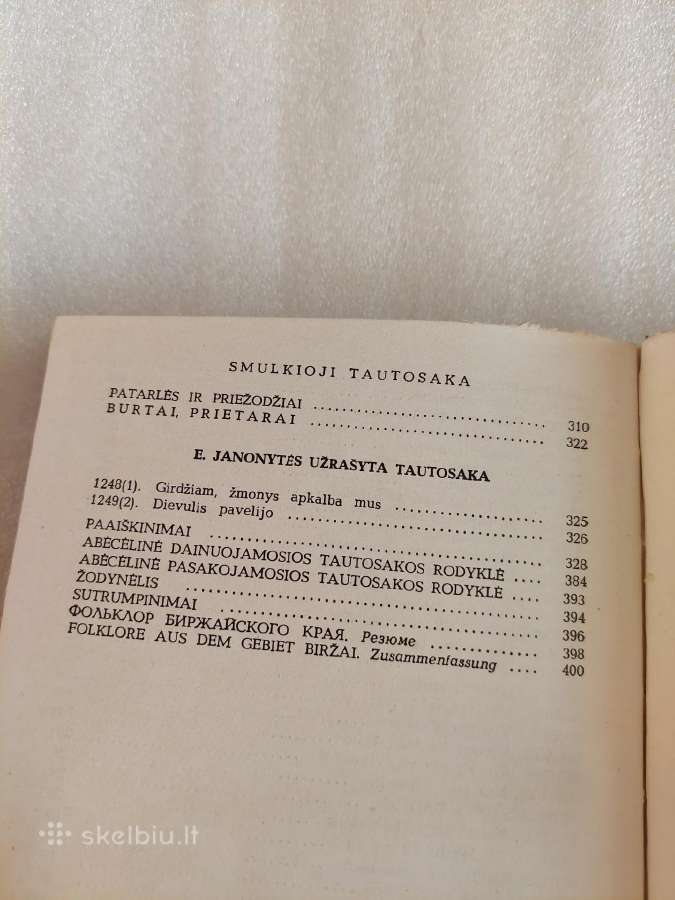 Biržų krašto tautosaka - nuotraukos Nr. 11