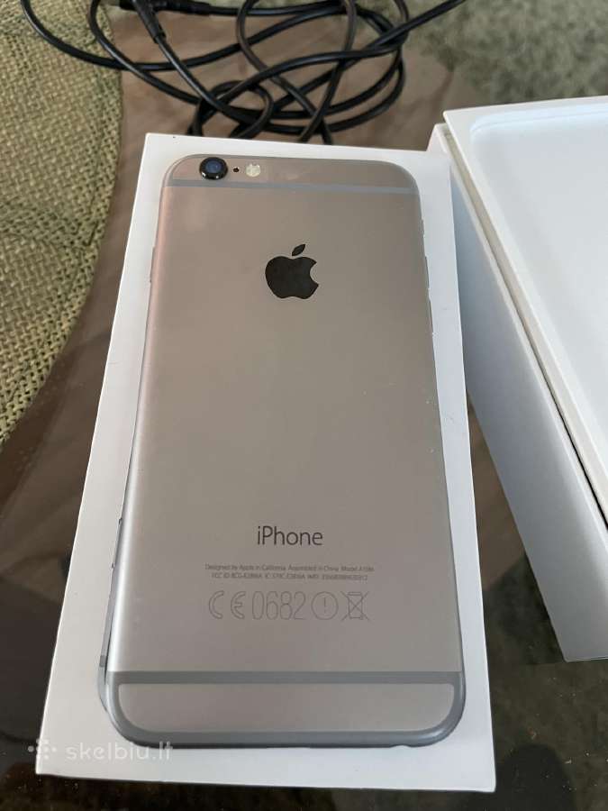 iPhone 6 32gb Space Gray su priedais - nuotraukos Nr. 9