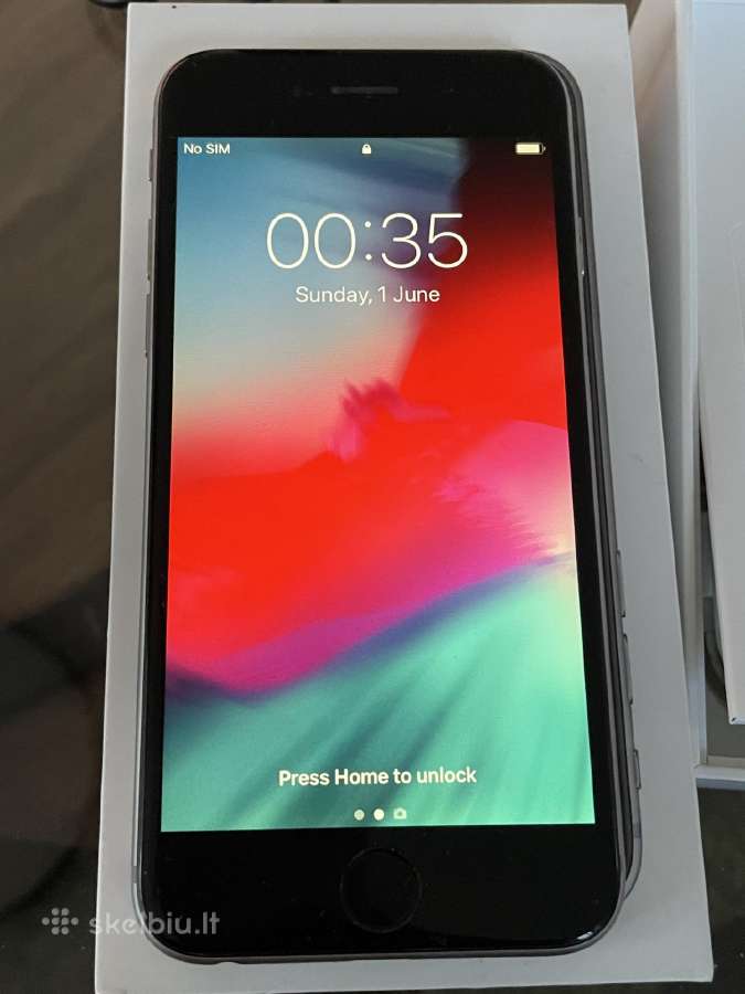 iPhone 6 32gb Space Gray su priedais - nuotraukos Nr. 12