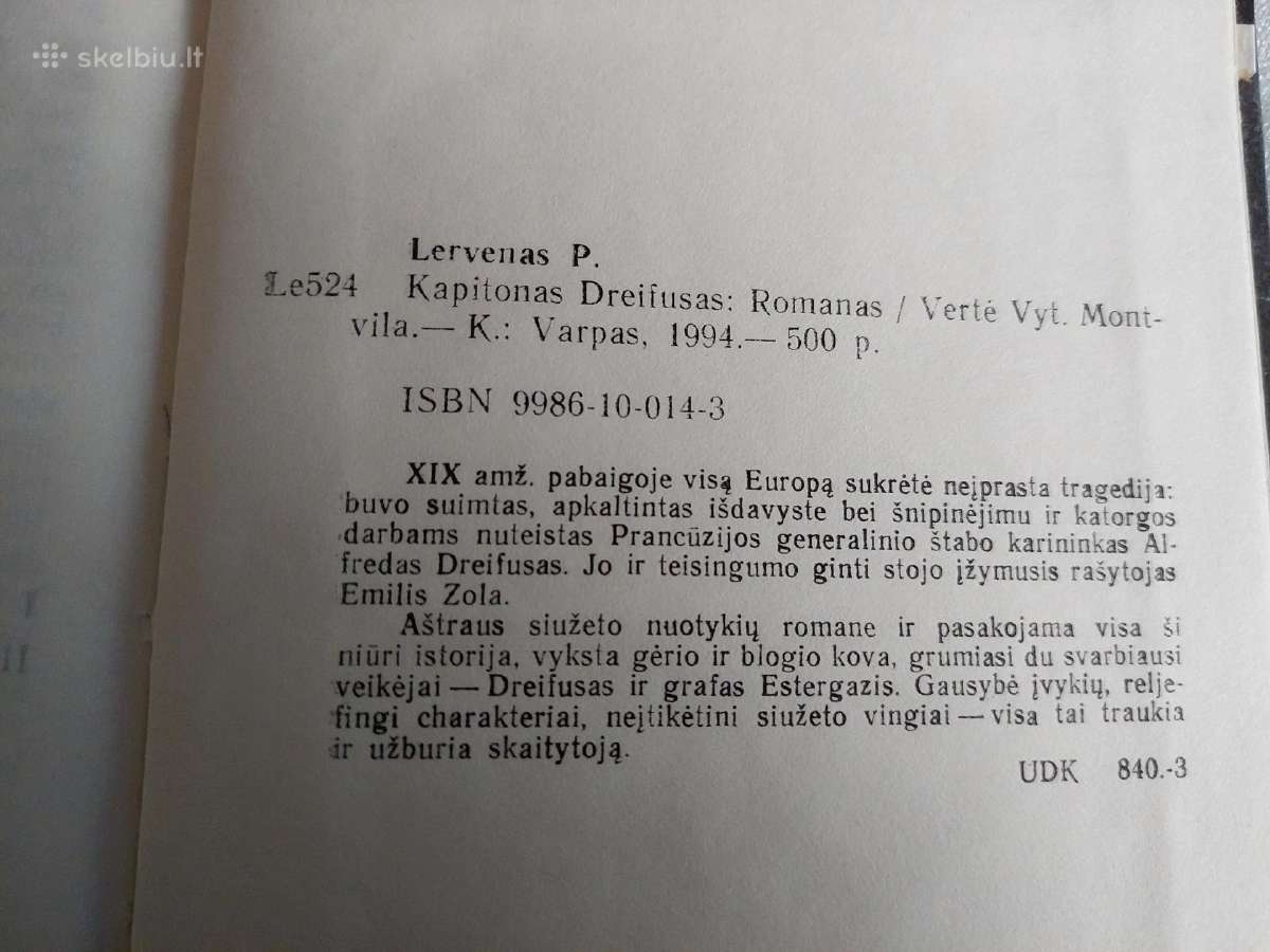 Kapitonas Dreifusas - nuotraukos Nr. 3