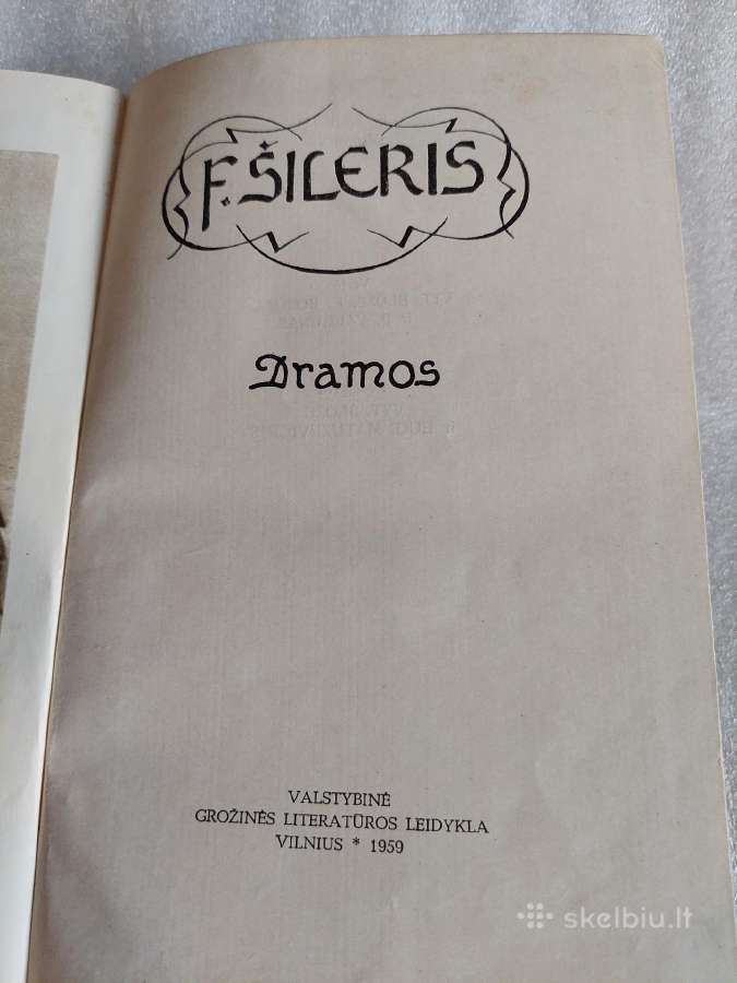Dramos. F.šileris - nuotraukos Nr. 2