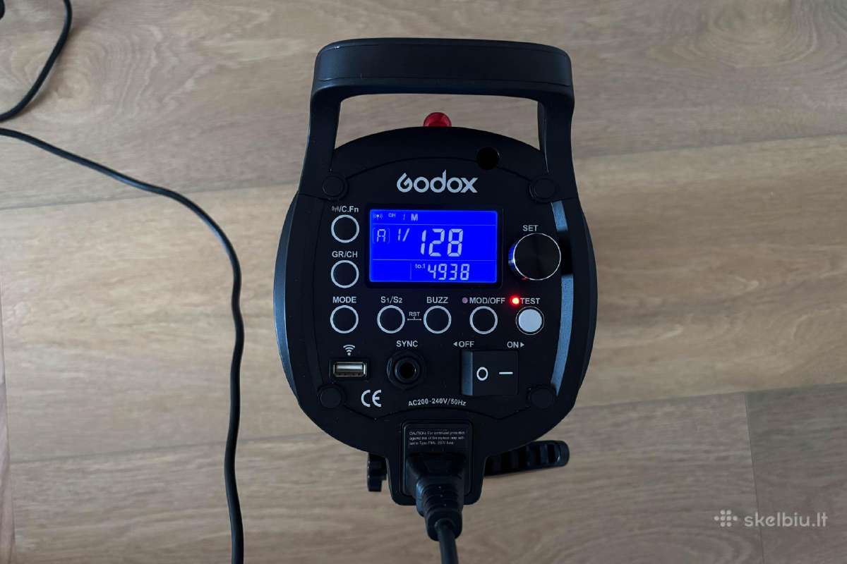 Godox Qt400m II ir Godox Sk300 - nuotraukos Nr. 4