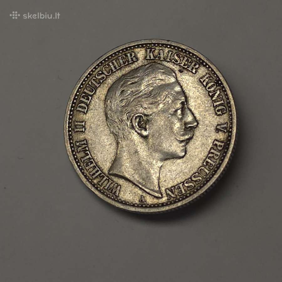 2 Markės 1907 m., Prūsija, Vilhelmas II - nuotraukos Nr. 6